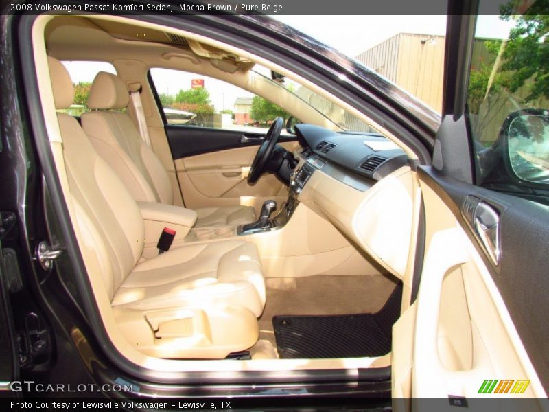 Mocha Brown / Pure Beige 2008 Volkswagen Passat Komfort Sedan