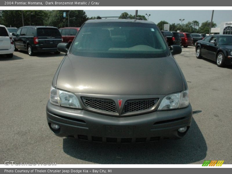 Dark Bronzemist Metallic / Gray 2004 Pontiac Montana