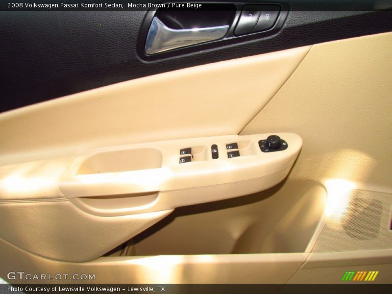 Mocha Brown / Pure Beige 2008 Volkswagen Passat Komfort Sedan