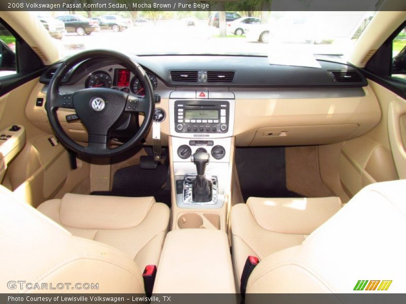 Mocha Brown / Pure Beige 2008 Volkswagen Passat Komfort Sedan