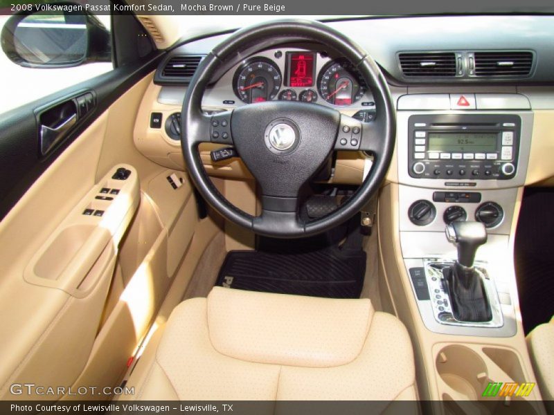 Mocha Brown / Pure Beige 2008 Volkswagen Passat Komfort Sedan