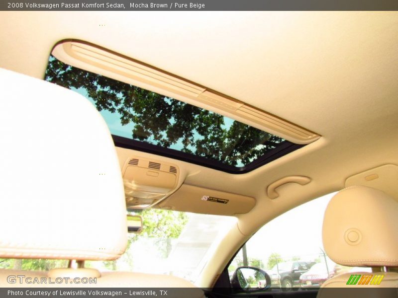 Mocha Brown / Pure Beige 2008 Volkswagen Passat Komfort Sedan
