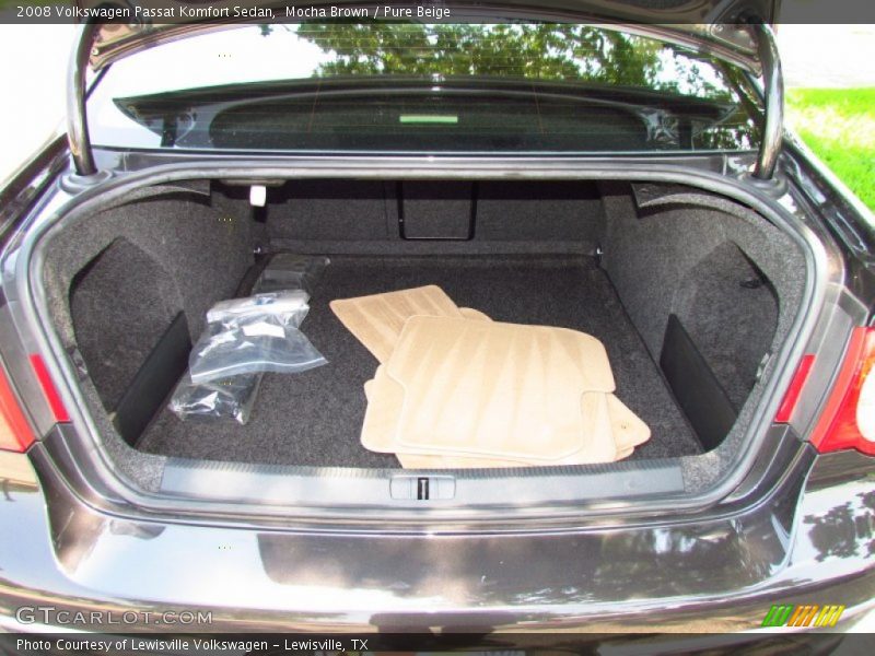 Mocha Brown / Pure Beige 2008 Volkswagen Passat Komfort Sedan