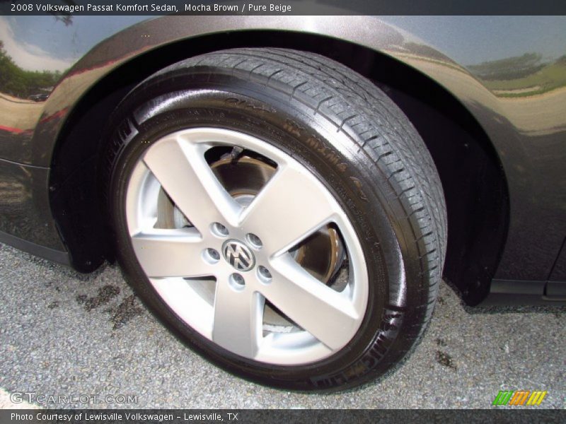 Mocha Brown / Pure Beige 2008 Volkswagen Passat Komfort Sedan