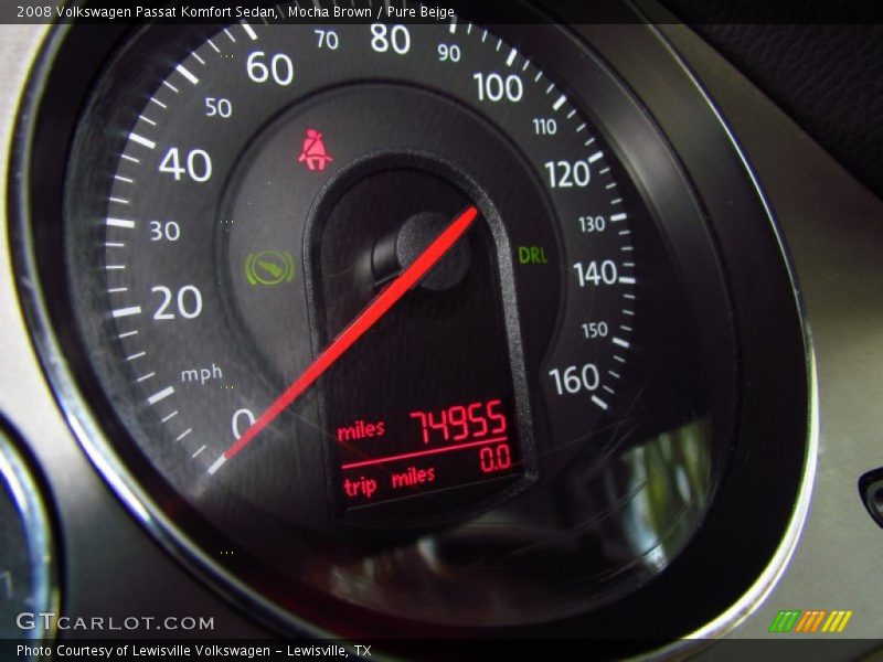 Mocha Brown / Pure Beige 2008 Volkswagen Passat Komfort Sedan