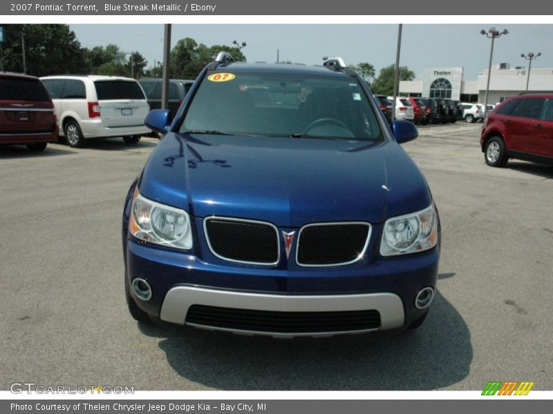 Blue Streak Metallic / Ebony 2007 Pontiac Torrent