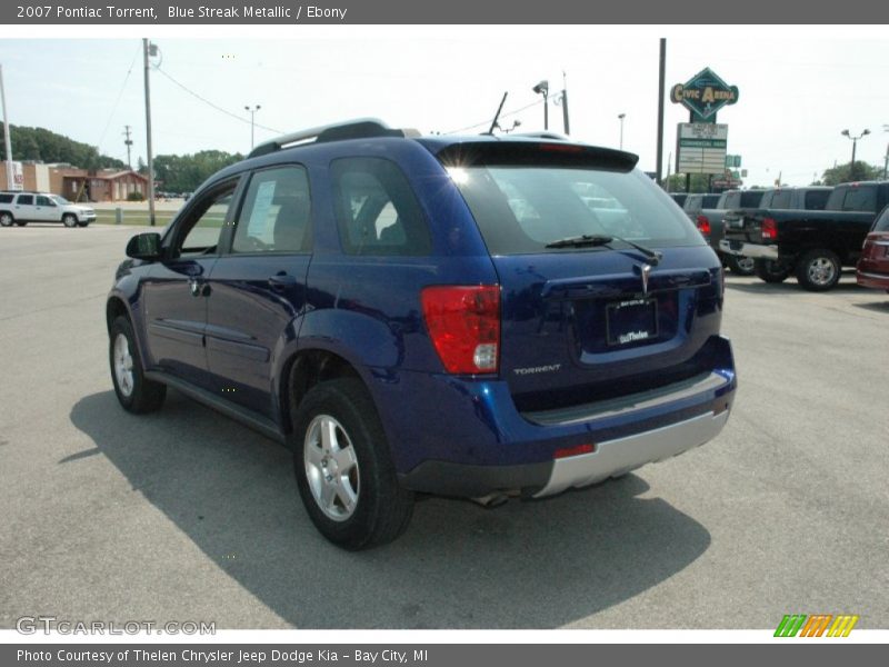 Blue Streak Metallic / Ebony 2007 Pontiac Torrent