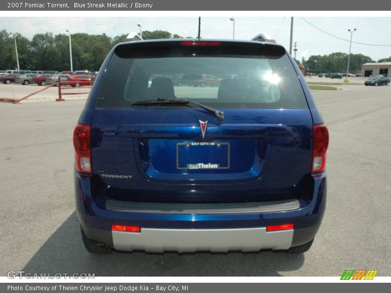 Blue Streak Metallic / Ebony 2007 Pontiac Torrent
