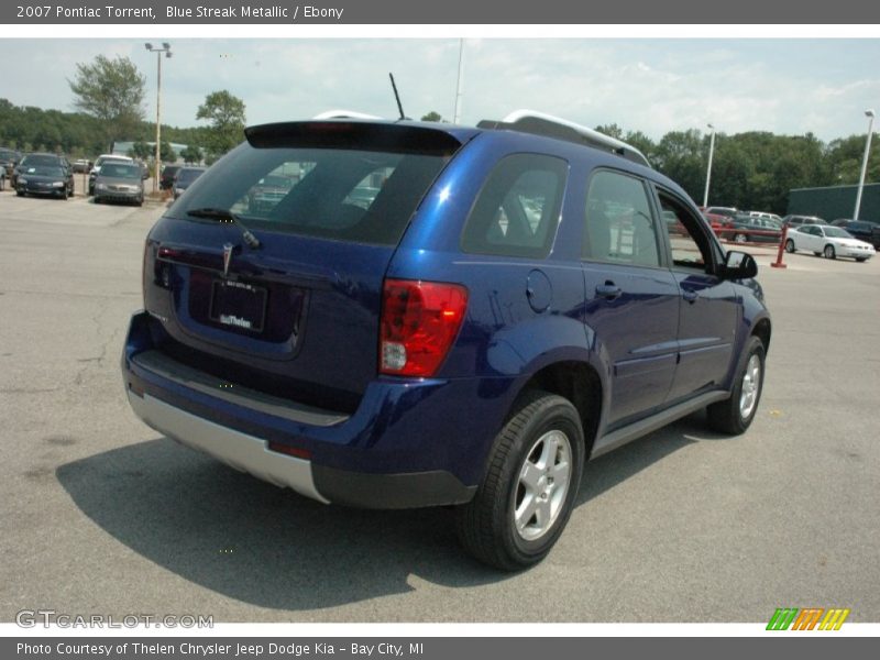 Blue Streak Metallic / Ebony 2007 Pontiac Torrent