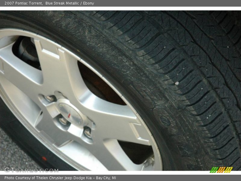 Blue Streak Metallic / Ebony 2007 Pontiac Torrent