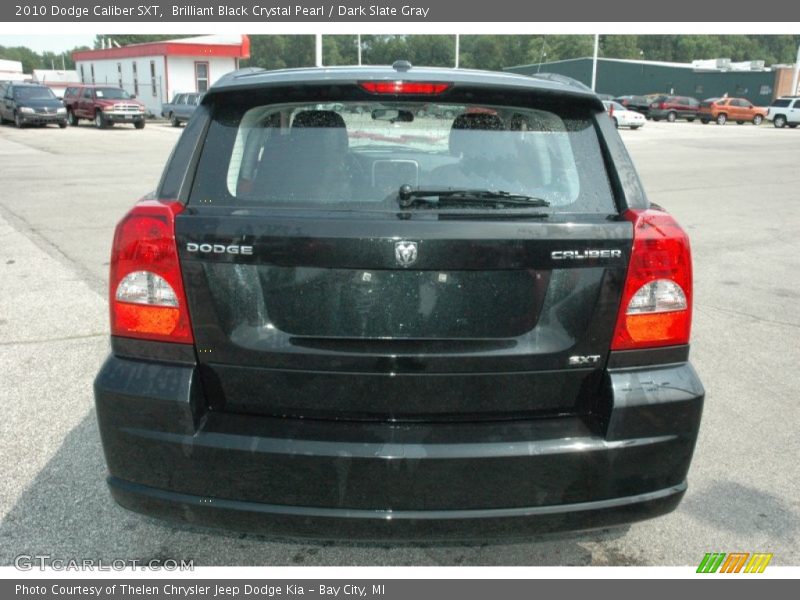 Brilliant Black Crystal Pearl / Dark Slate Gray 2010 Dodge Caliber SXT