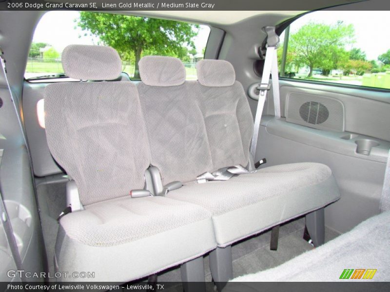 Linen Gold Metallic / Medium Slate Gray 2006 Dodge Grand Caravan SE
