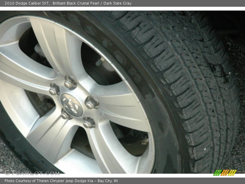 Brilliant Black Crystal Pearl / Dark Slate Gray 2010 Dodge Caliber SXT