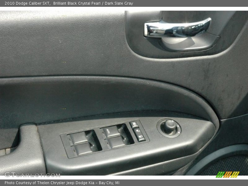 Brilliant Black Crystal Pearl / Dark Slate Gray 2010 Dodge Caliber SXT