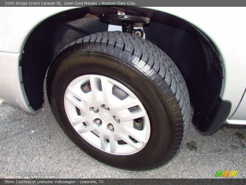 Linen Gold Metallic / Medium Slate Gray 2006 Dodge Grand Caravan SE