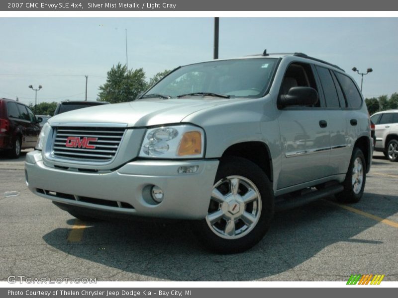 Silver Mist Metallic / Light Gray 2007 GMC Envoy SLE 4x4