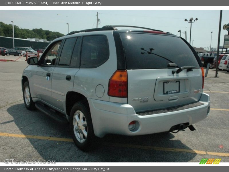 Silver Mist Metallic / Light Gray 2007 GMC Envoy SLE 4x4