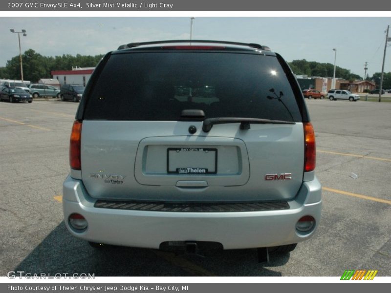 Silver Mist Metallic / Light Gray 2007 GMC Envoy SLE 4x4