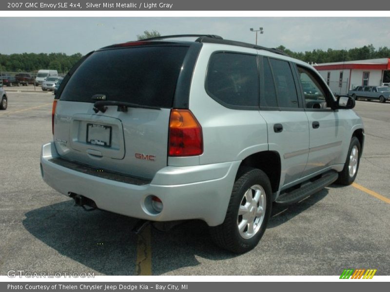 Silver Mist Metallic / Light Gray 2007 GMC Envoy SLE 4x4