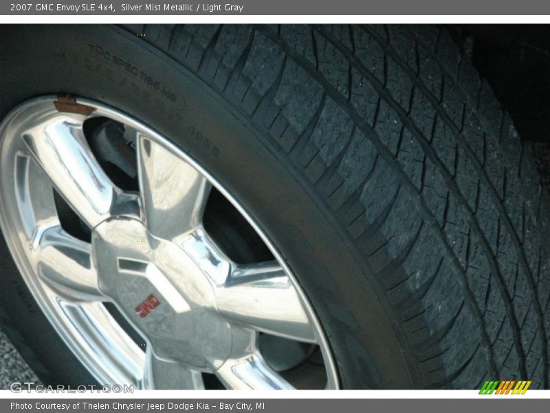 Silver Mist Metallic / Light Gray 2007 GMC Envoy SLE 4x4