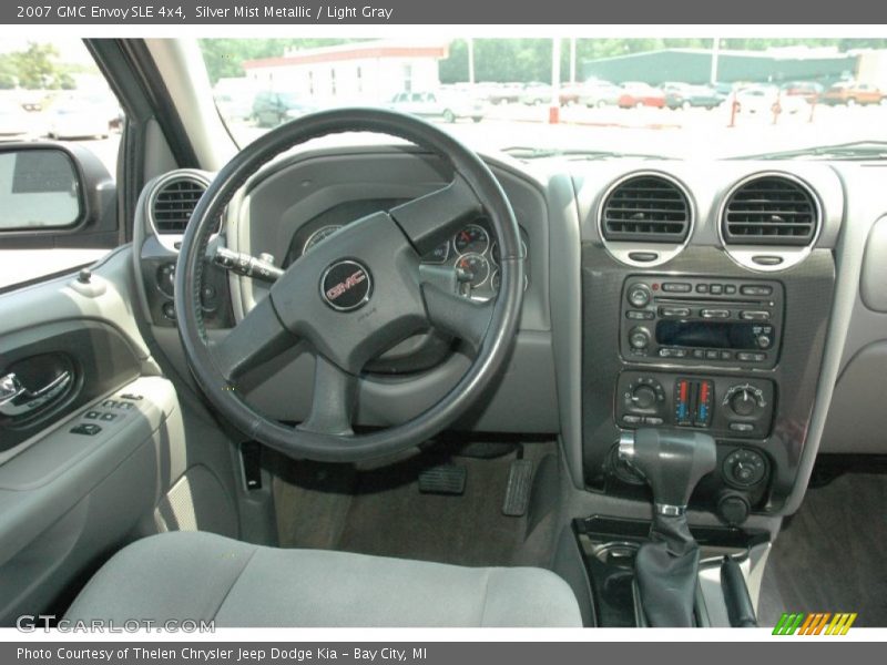 Silver Mist Metallic / Light Gray 2007 GMC Envoy SLE 4x4