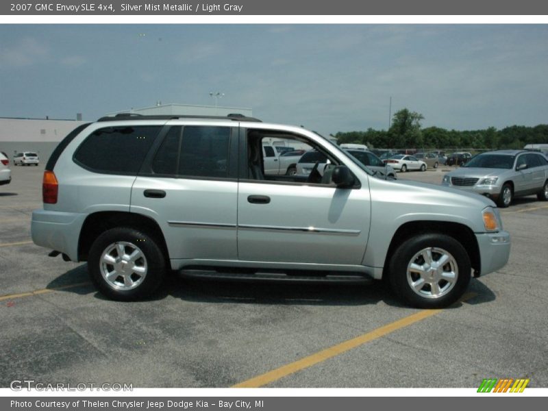 Silver Mist Metallic / Light Gray 2007 GMC Envoy SLE 4x4