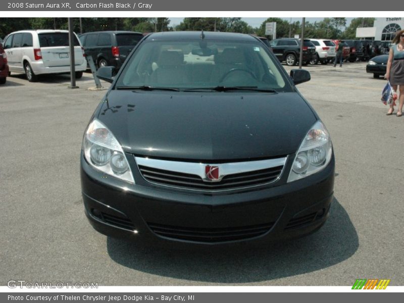 Carbon Flash Black / Gray 2008 Saturn Aura XR