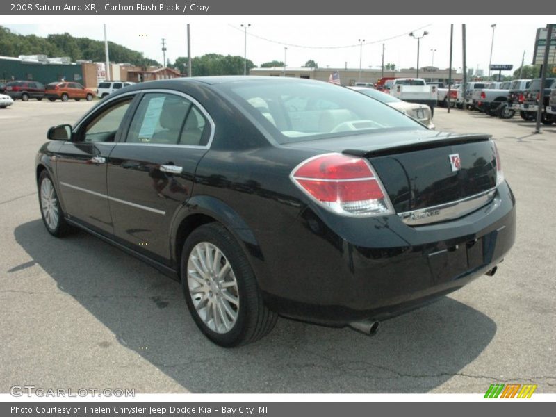 Carbon Flash Black / Gray 2008 Saturn Aura XR