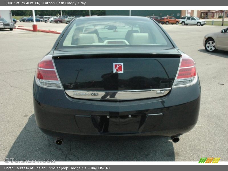 Carbon Flash Black / Gray 2008 Saturn Aura XR