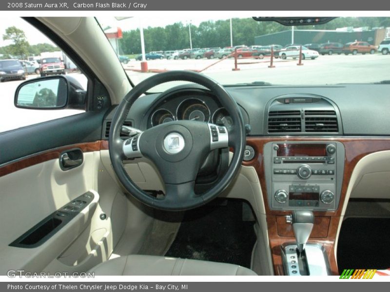 Carbon Flash Black / Gray 2008 Saturn Aura XR