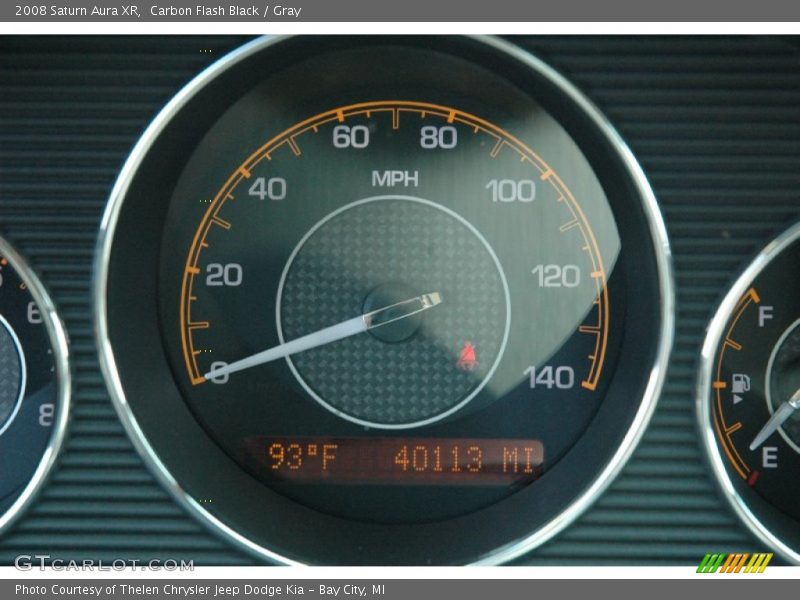 Carbon Flash Black / Gray 2008 Saturn Aura XR