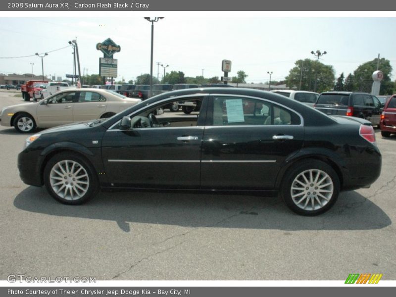 Carbon Flash Black / Gray 2008 Saturn Aura XR