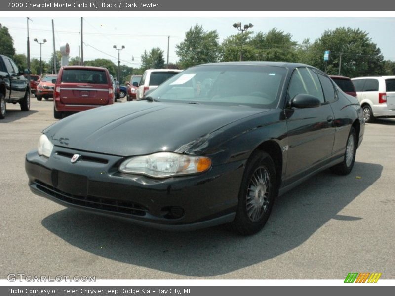 Black / Dark Pewter 2000 Chevrolet Monte Carlo LS