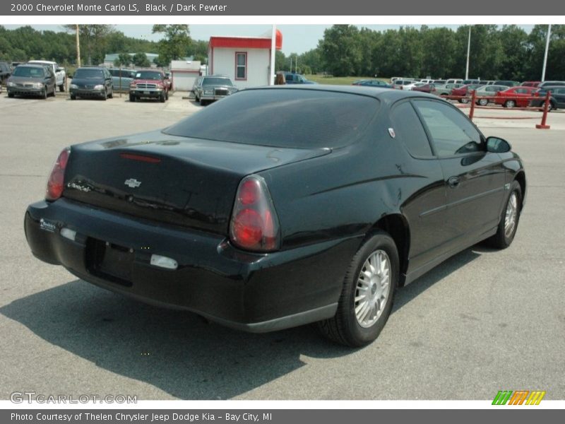 Black / Dark Pewter 2000 Chevrolet Monte Carlo LS