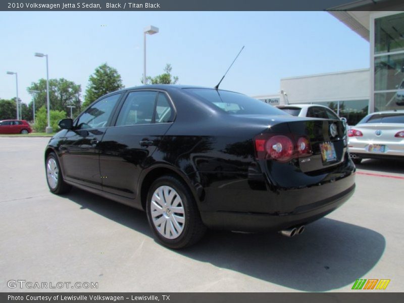 Black / Titan Black 2010 Volkswagen Jetta S Sedan