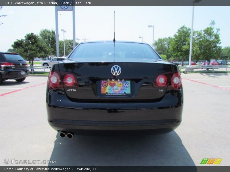 Black / Titan Black 2010 Volkswagen Jetta S Sedan