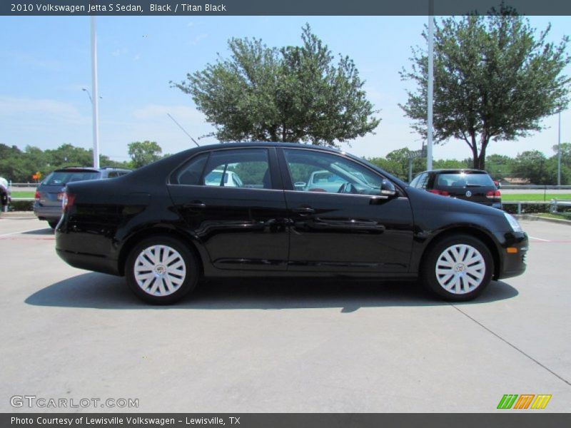 Black / Titan Black 2010 Volkswagen Jetta S Sedan