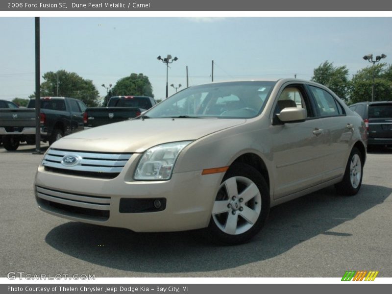 Dune Pearl Metallic / Camel 2006 Ford Fusion SE