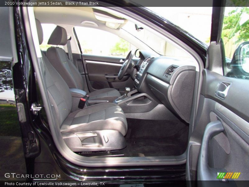 Black / Titan Black 2010 Volkswagen Jetta S Sedan