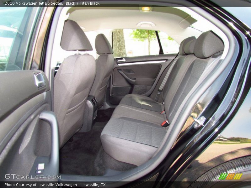 Black / Titan Black 2010 Volkswagen Jetta S Sedan