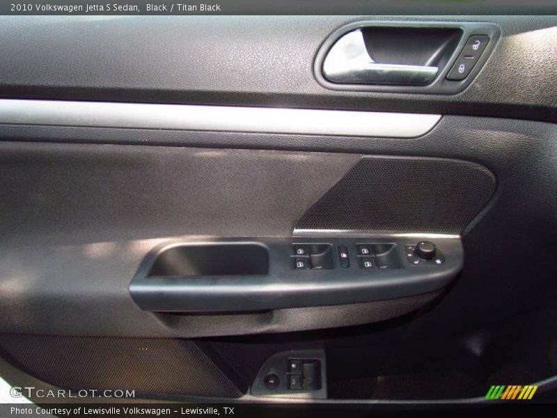 Black / Titan Black 2010 Volkswagen Jetta S Sedan