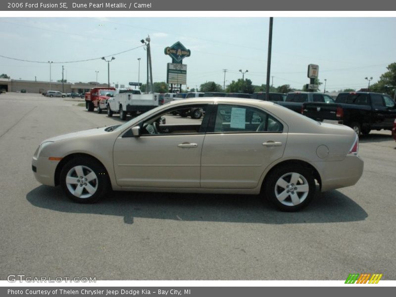 Dune Pearl Metallic / Camel 2006 Ford Fusion SE