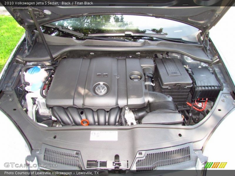 Black / Titan Black 2010 Volkswagen Jetta S Sedan