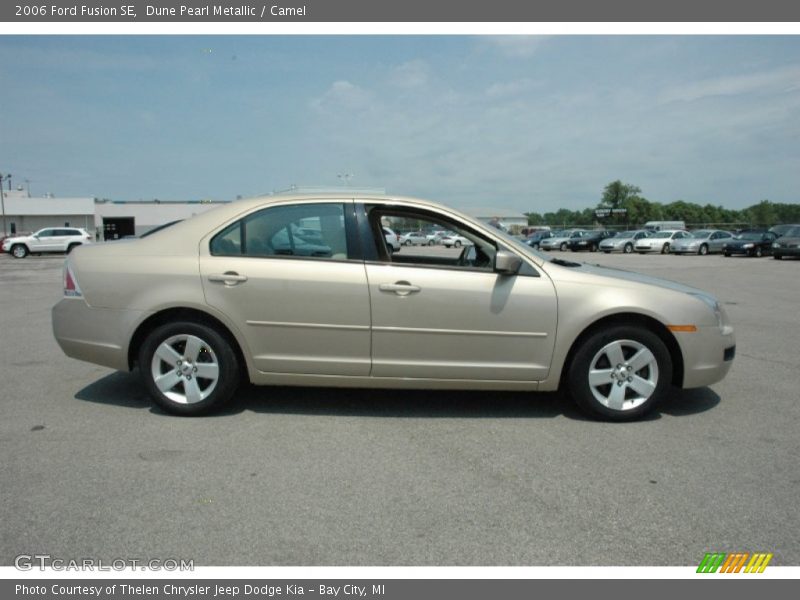 Dune Pearl Metallic / Camel 2006 Ford Fusion SE