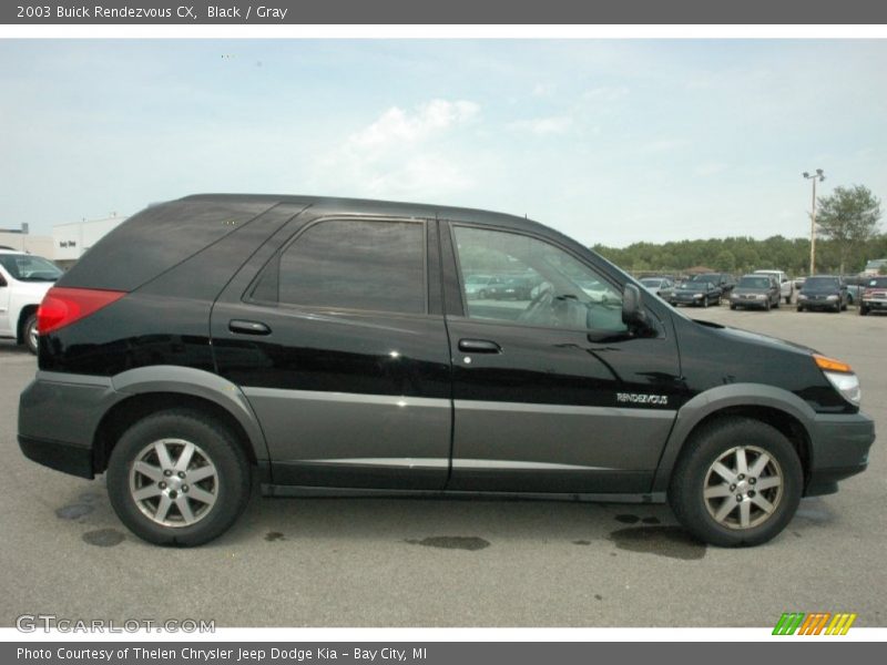 Black / Gray 2003 Buick Rendezvous CX