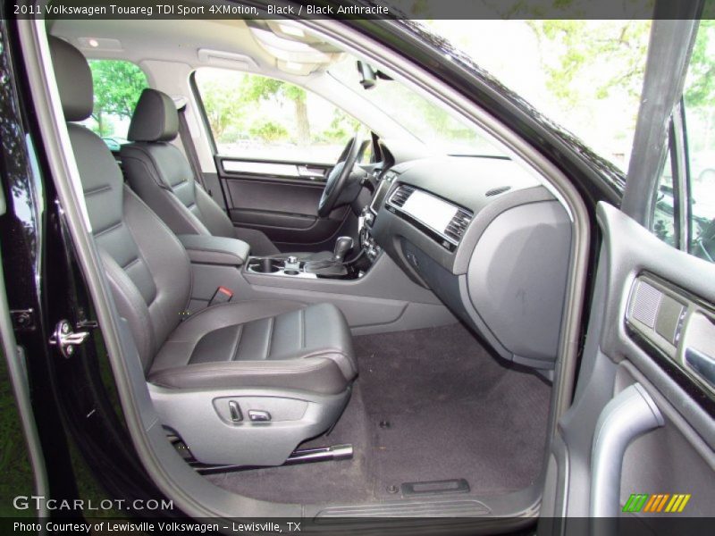  2011 Touareg TDI Sport 4XMotion Black Anthracite Interior
