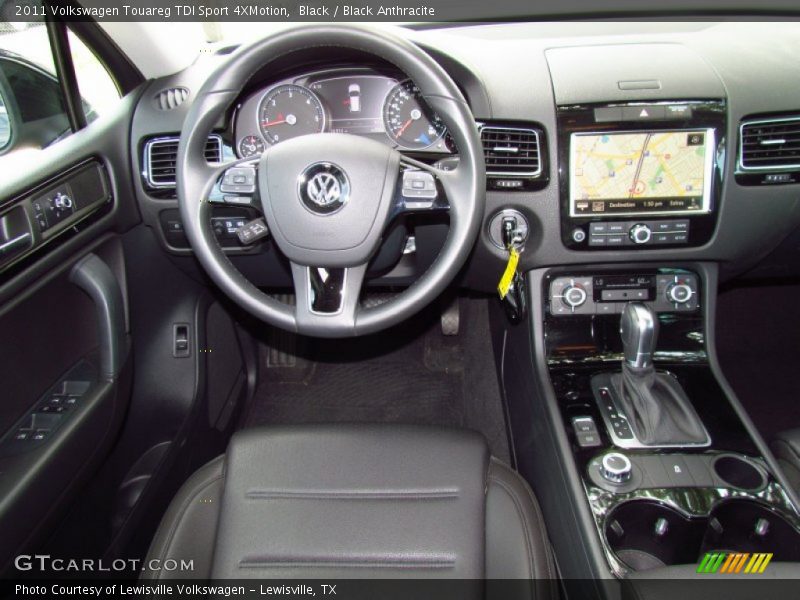 Controls of 2011 Touareg TDI Sport 4XMotion