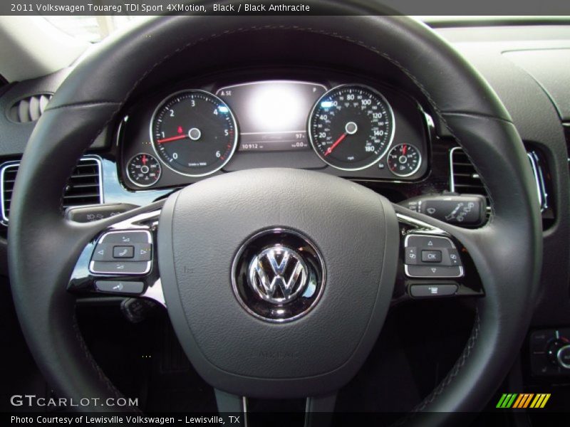  2011 Touareg TDI Sport 4XMotion Steering Wheel