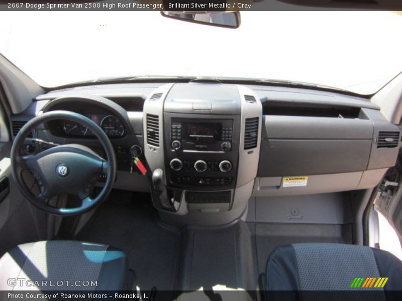 Dashboard of 2007 Sprinter Van 2500 High Roof Passenger