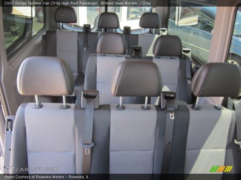  2007 Sprinter Van 2500 High Roof Passenger Gray Interior